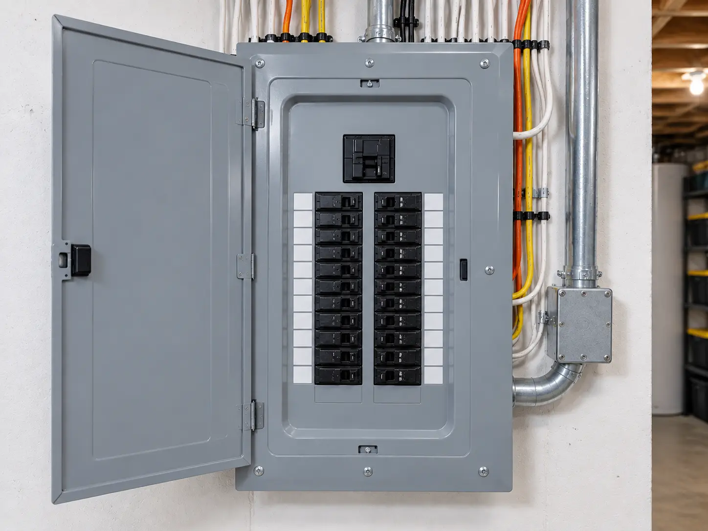 electrical panel assessment in an older Niagara Falls home